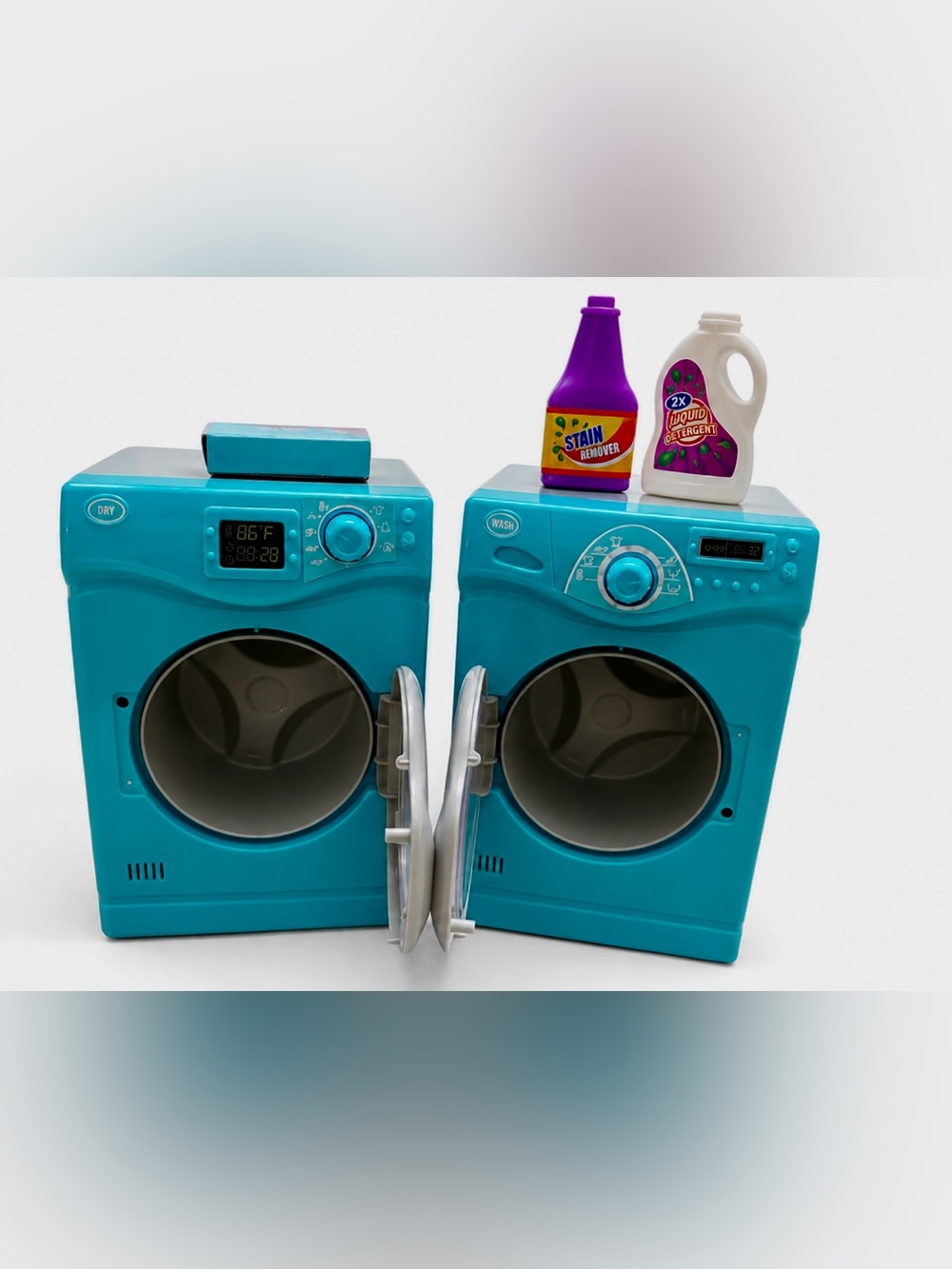 Toy Washer & Dryer Set for 18” Dolls - Interactive